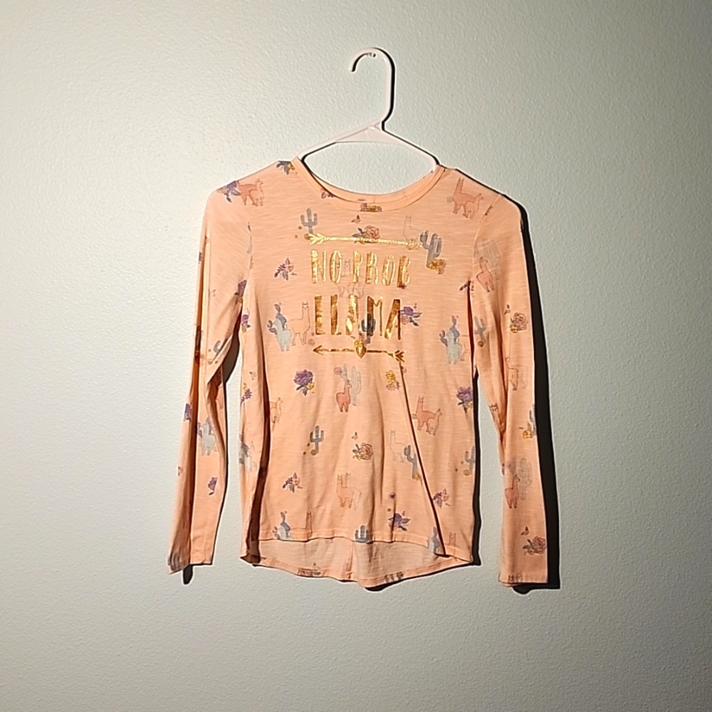 Girls large(10-12) long sleeve shirt